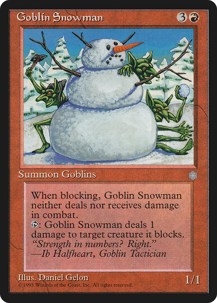 Goblin Snowman [ICE-191]