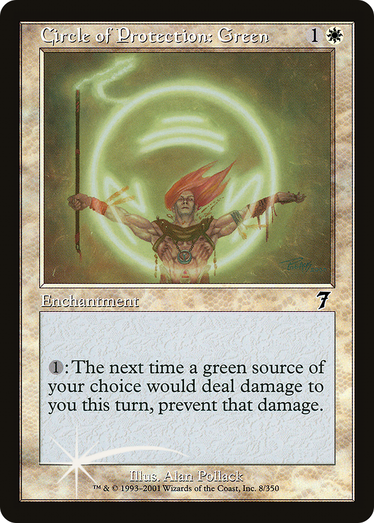 Circle of Protection: Green [7ED-8★]