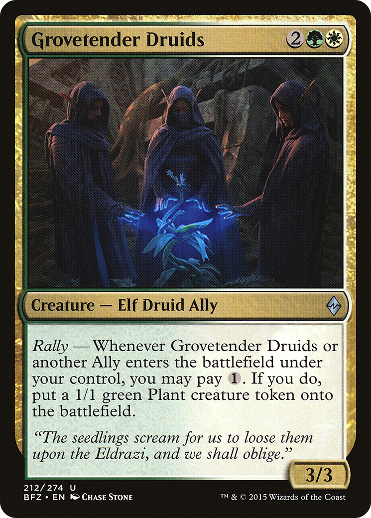 Grovetender Druids [BFZ-212]