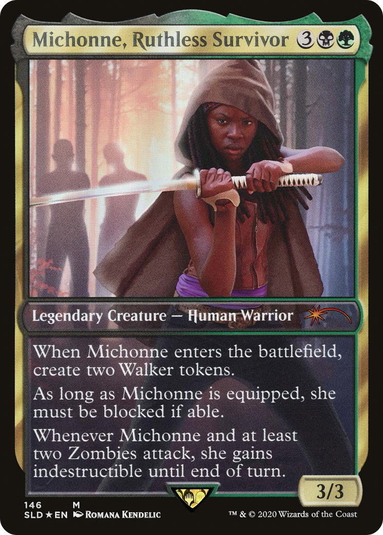 Michonne, Ruthless Survivor - Full Art [SLD-146]