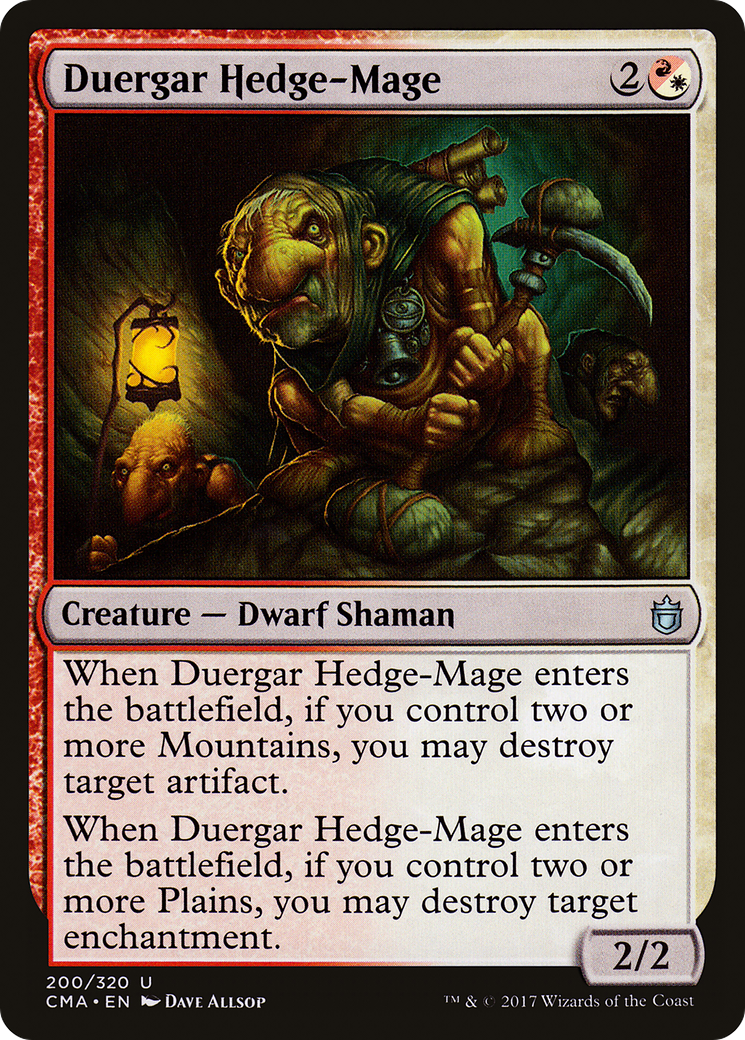 Duergar Hedge-Mage [CMA-200]