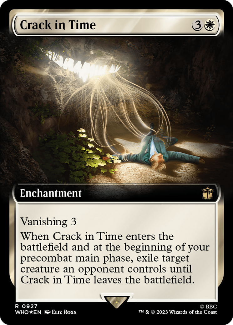 Crack in Time - Extended Art - Surge Foil [WHO-927]