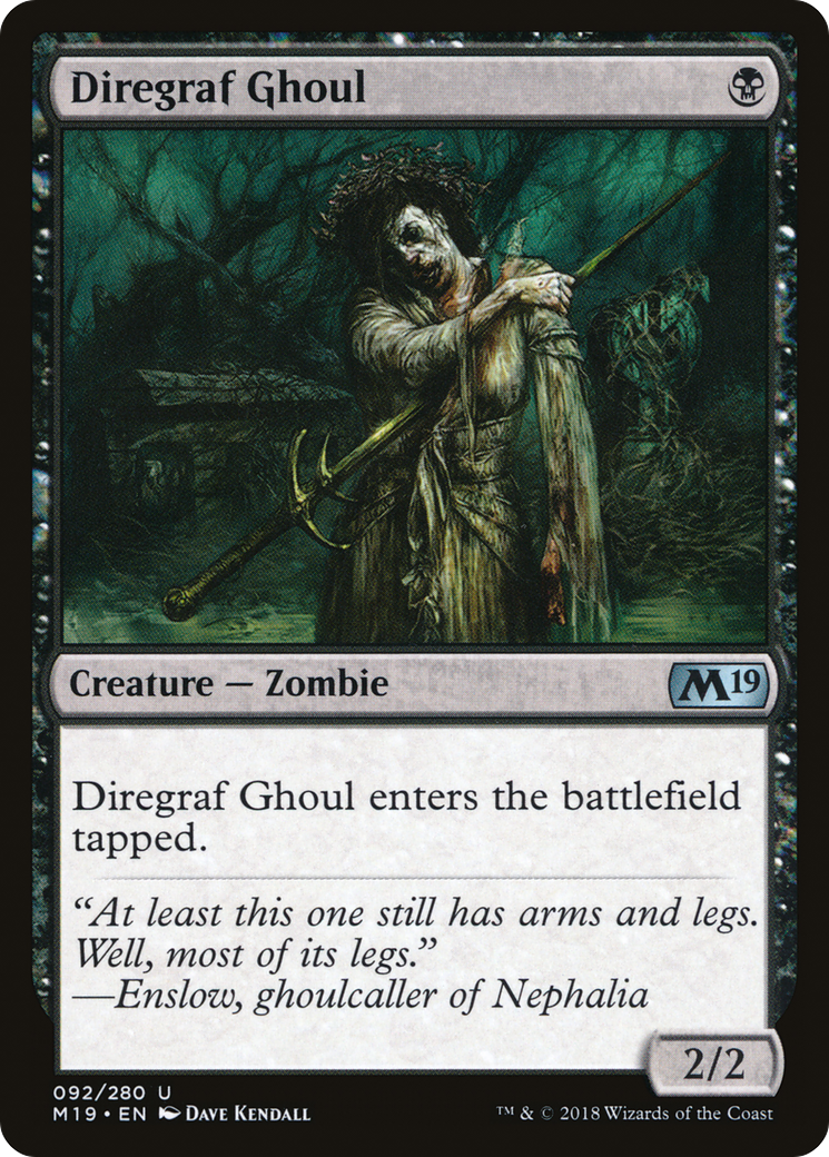 Diregraf Ghoul [M19-92]