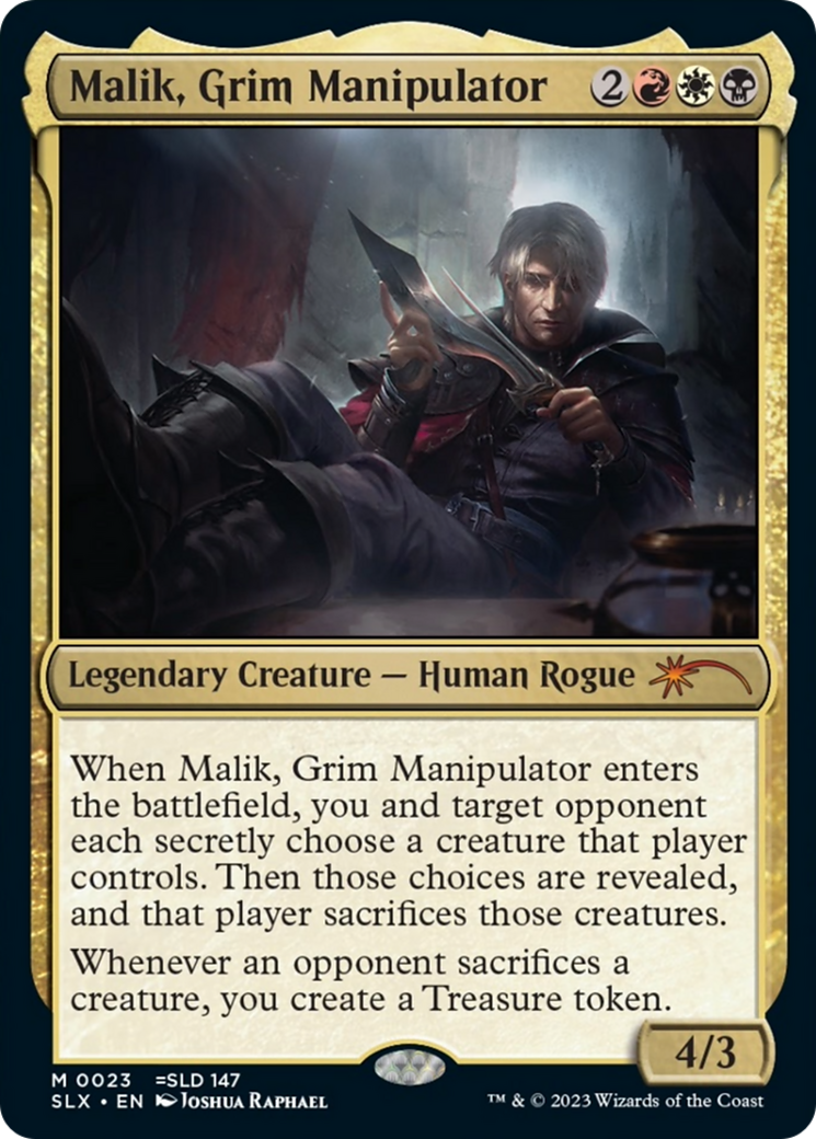 Malik, Grim Manipulator [SLX-23]