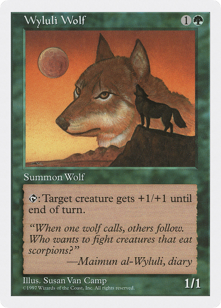 Wyluli Wolf [5ED-345]