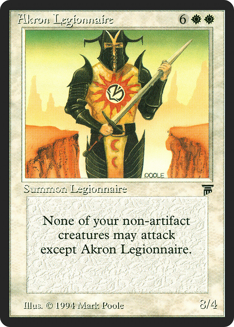 Akron Legionnaire [LEG-1]