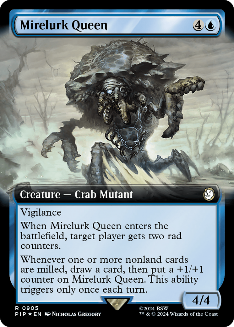 Mirelurk Queen - Extended Art - Surge Foil [PIP-905]