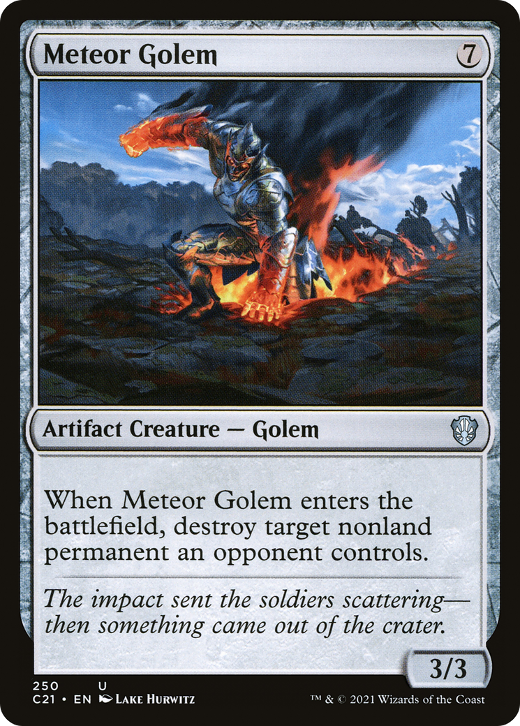 Meteor Golem [C21-250]