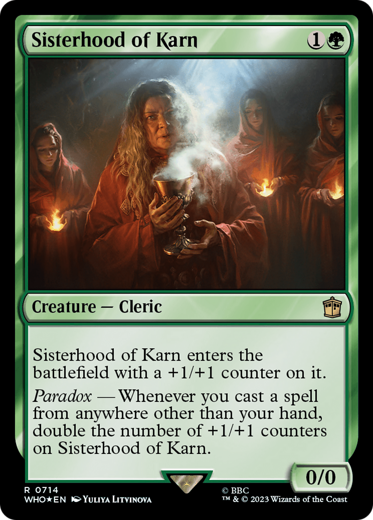 Sisterhood of Karn - Surge Foil [WHO-714]