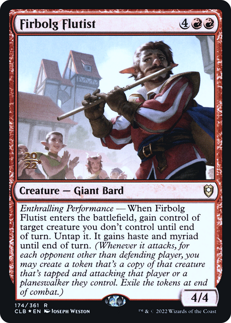 Firbolg Flutist - Prerelease Promo [PCLB-174s]