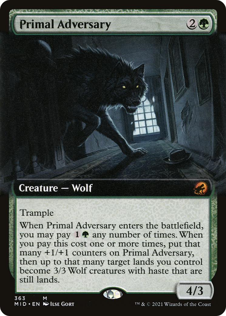 Primal Adversary - Extended Art [MID-363]