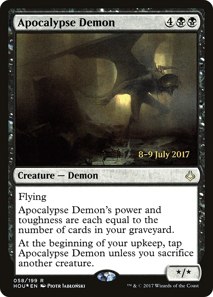 Apocalypse Demon - Prerelease Promo [PHOU-58s]