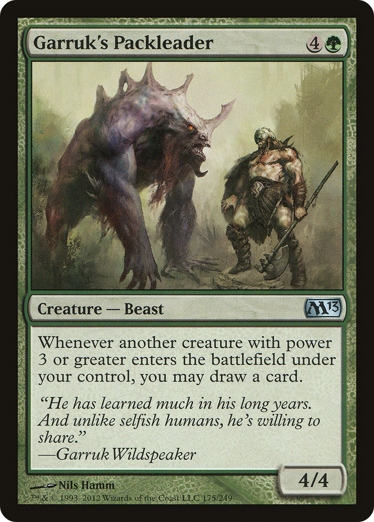 Garruk's Packleader [M13-175]