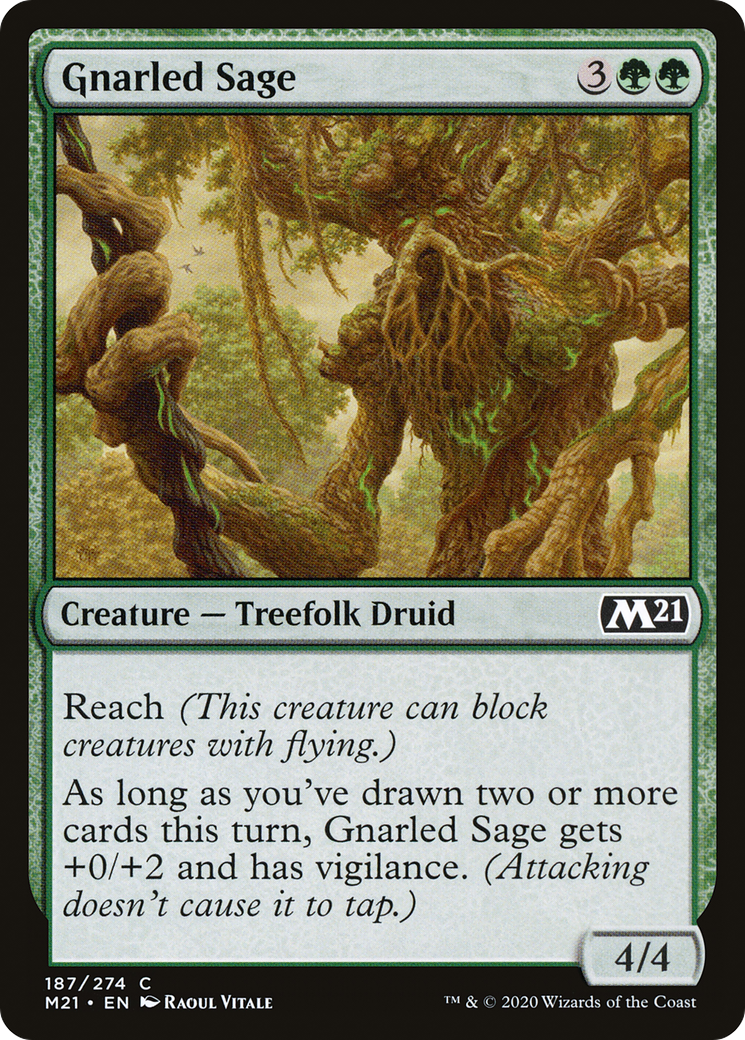 Gnarled Sage [M21-187]