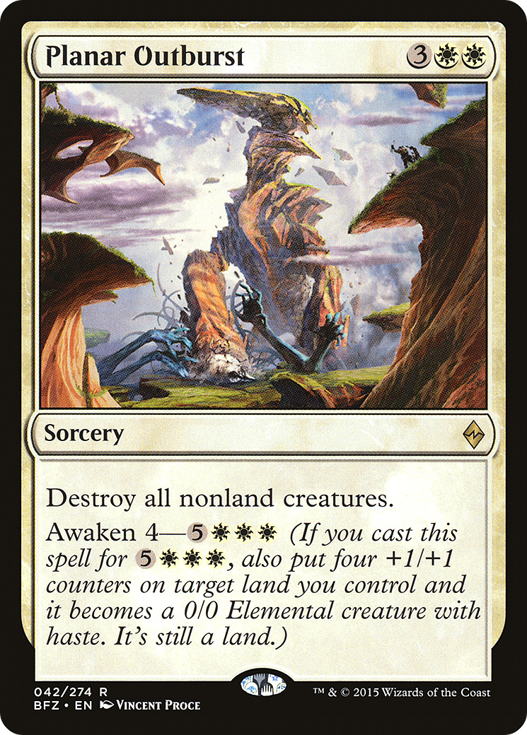 Planar Outburst [BFZ-42]