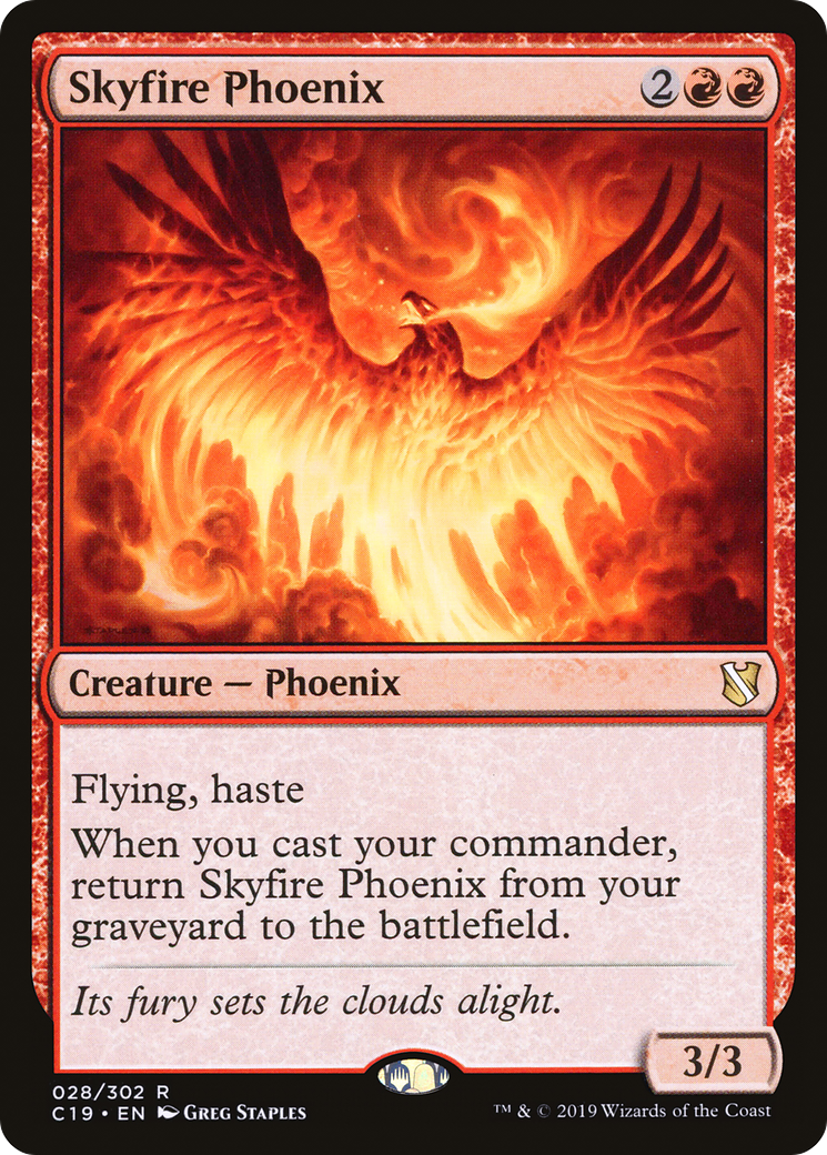 Skyfire Phoenix [C19-28]