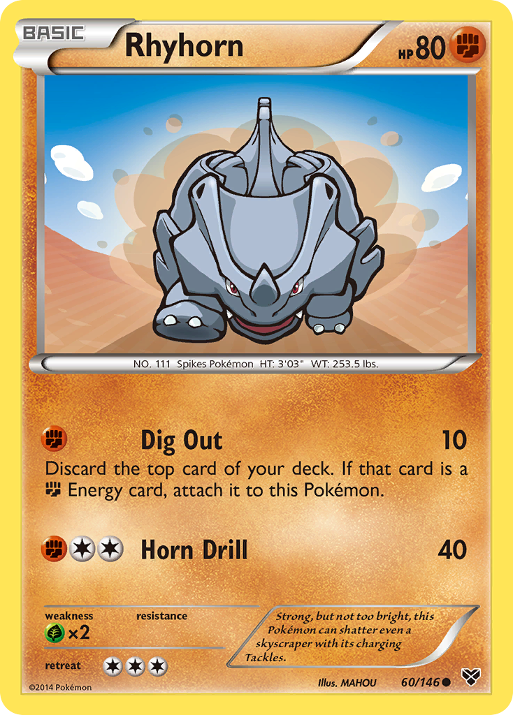 Rhyhorn [XY1-60]