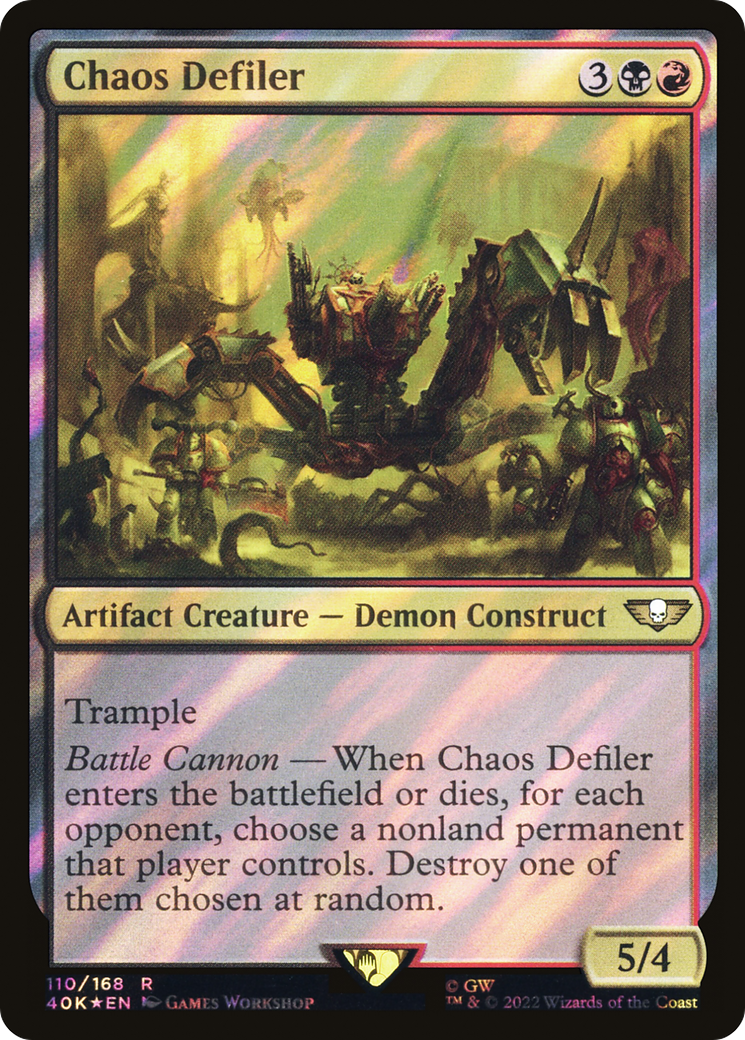 Chaos Defiler - Surge Foil [40K-110★]