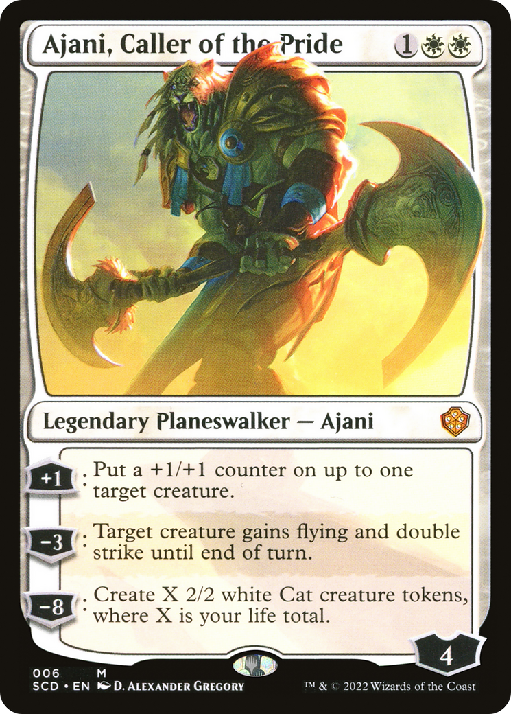 Ajani, Caller of the Pride [SCD-6]