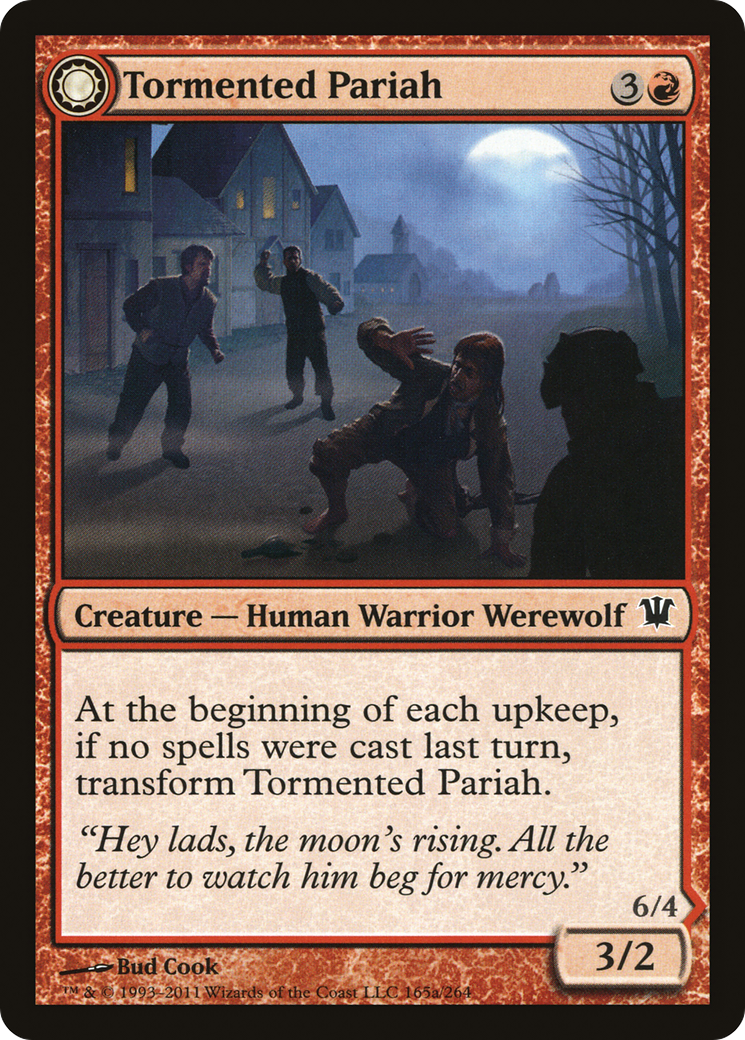 Tormented Pariah // Rampaging Werewolf [ISD-165]