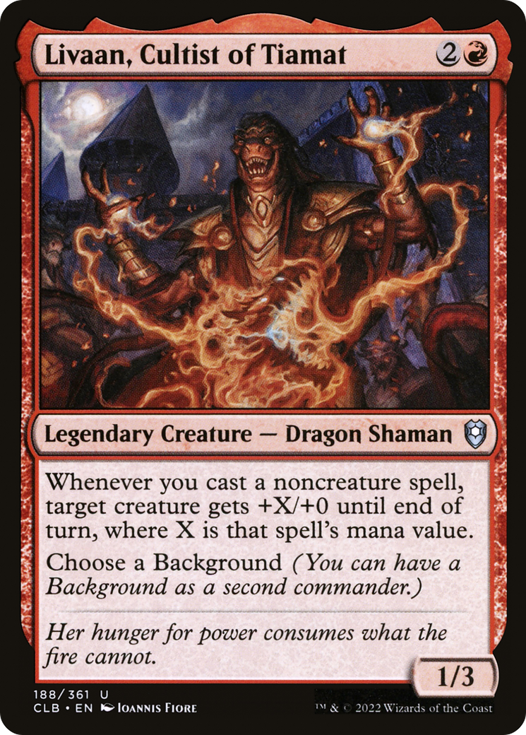 Livaan, Cultist of Tiamat [CLB-188]