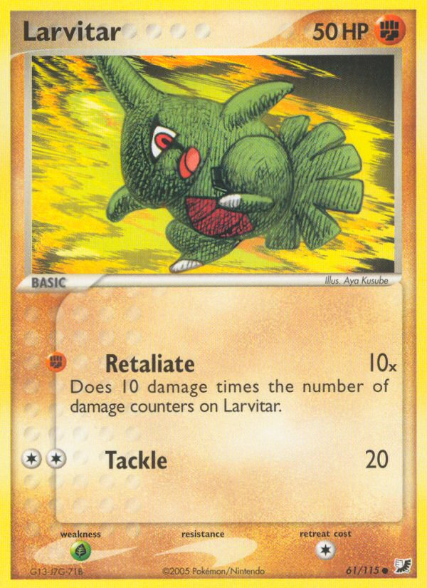 Larvitar [EX10-61]