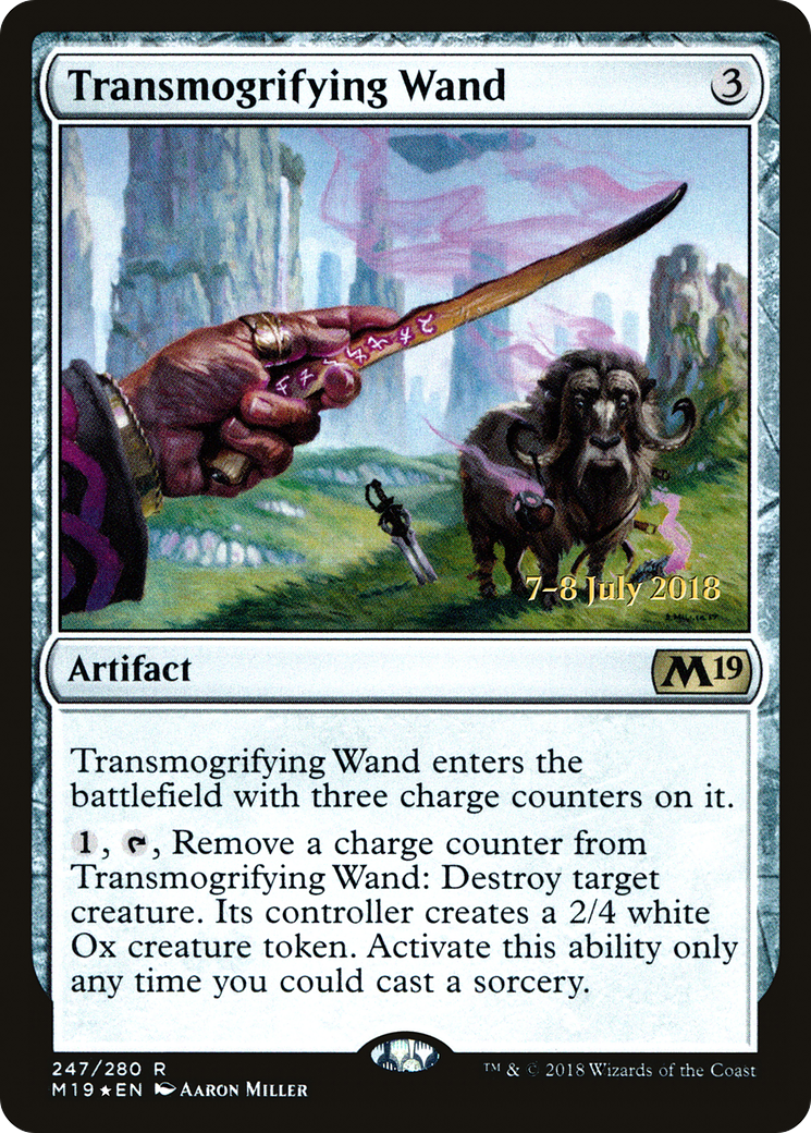 Transmogrifying Wand - Prerelease Promo [PM19-247s]