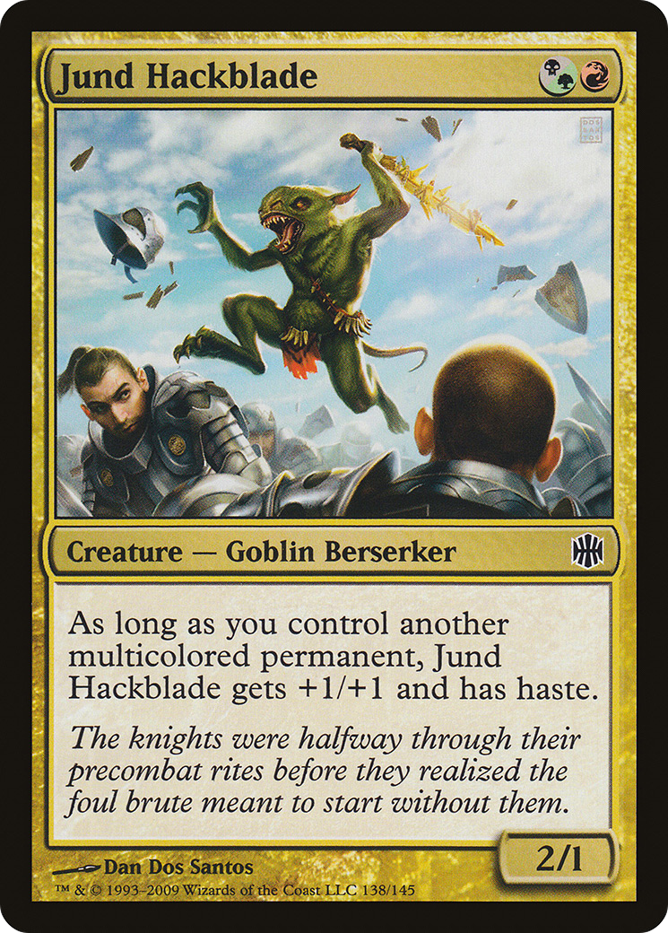 Jund Hackblade [ARB-138]