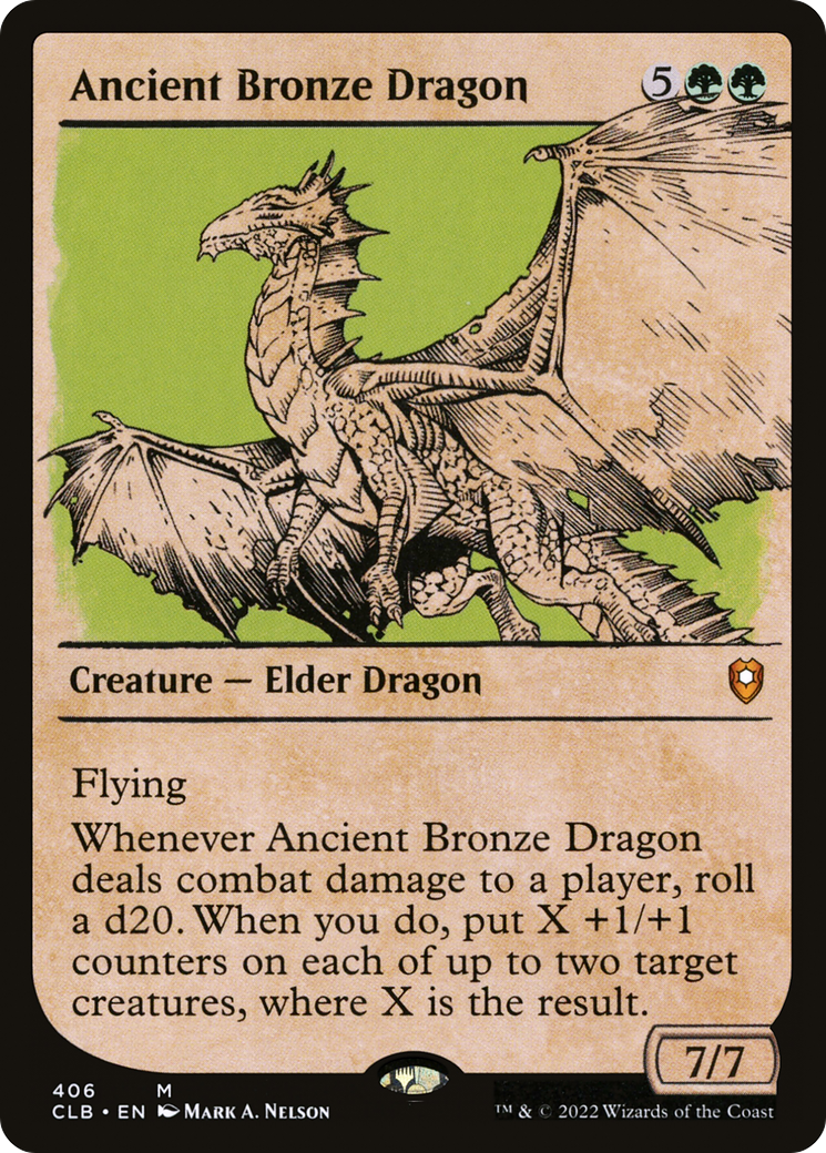 Ancient Bronze Dragon - Showcase [CLB-406]