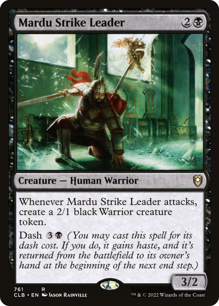 Mardu Strike Leader [CLB-761]