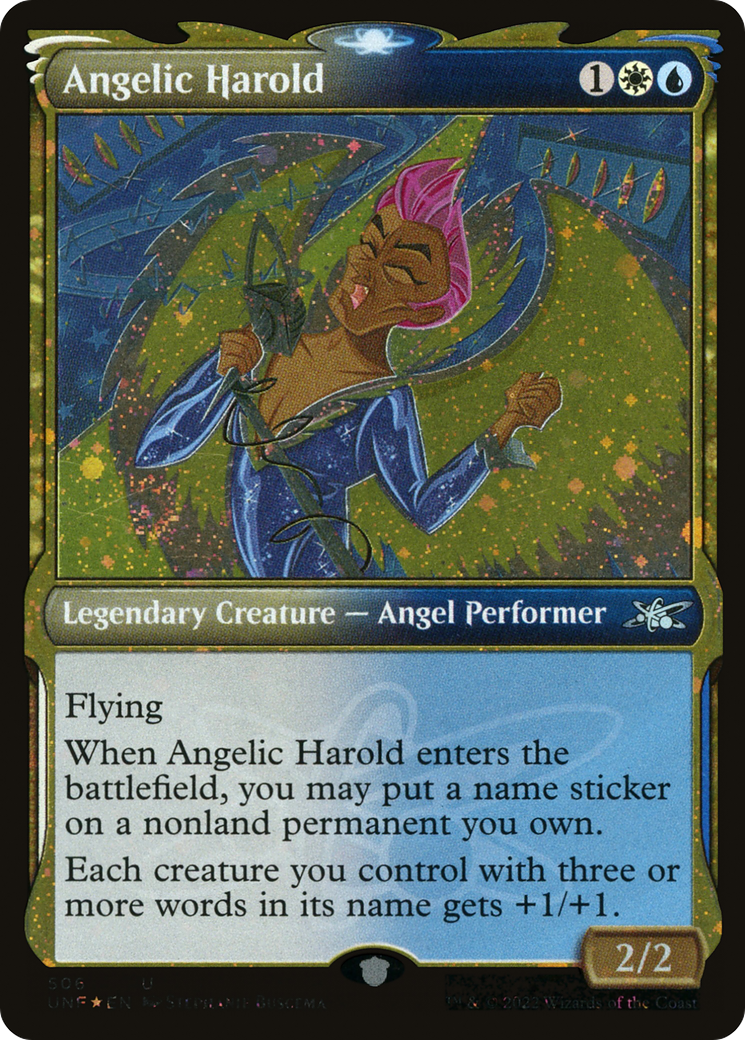 Angelic Harold - Showcase - Galaxy Foil [UNF-506]