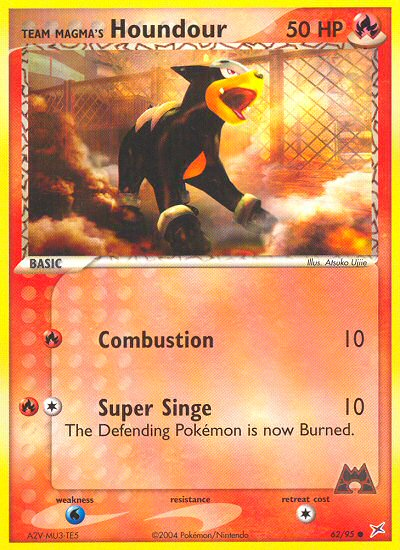 Team Magma's Houndour [EX4-62]