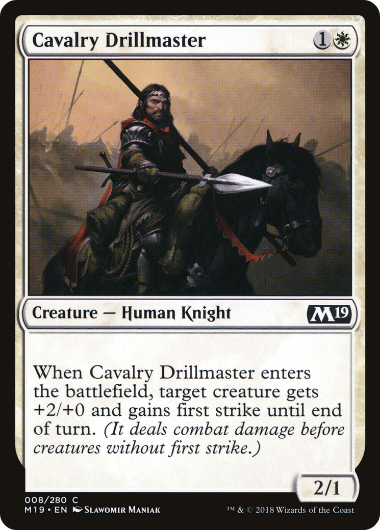 Cavalry Drillmaster [M19-8]