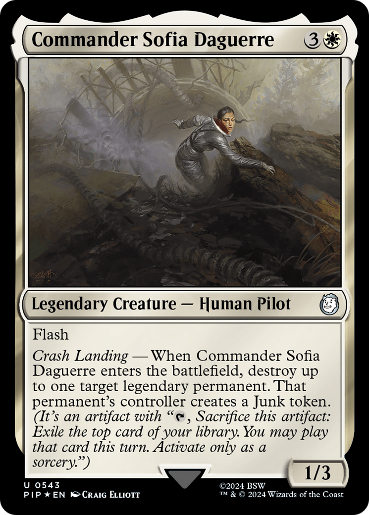 Commander Sofia Daguerre - Surge Foil [PIP-543]