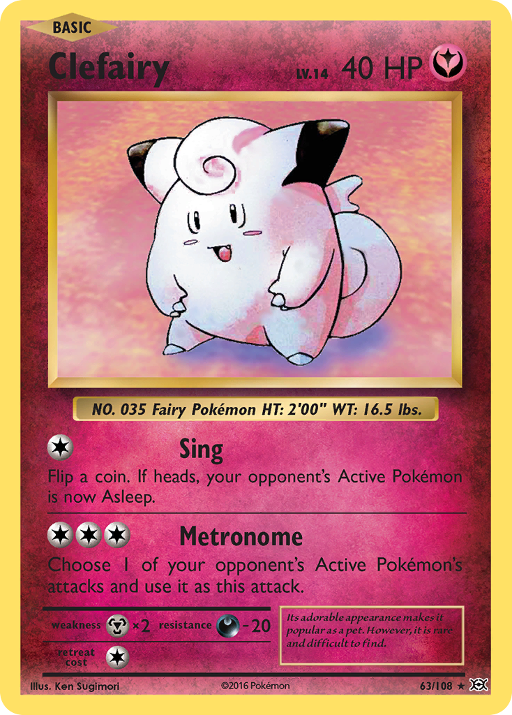 Clefairy [XY12-63]