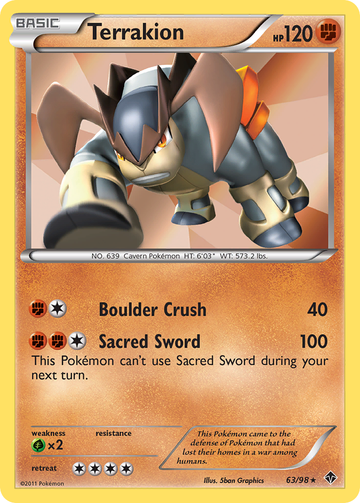 Terrakion [BW2-63]