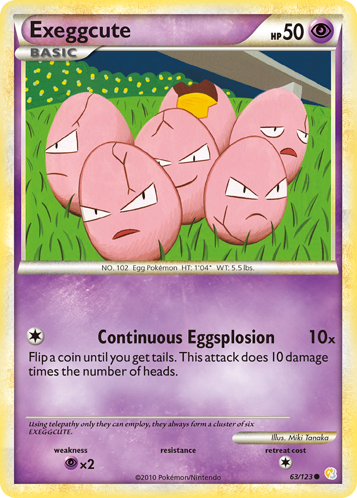 Exeggcute [HGSS1-63]