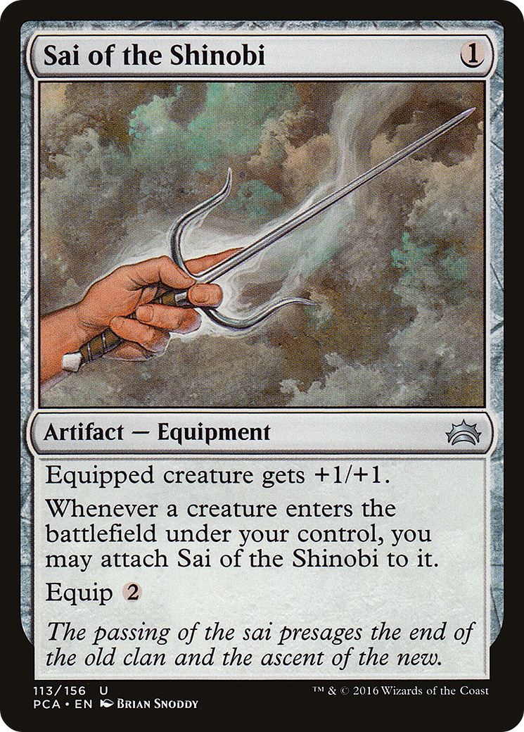 Sai of the Shinobi [PCA-113]