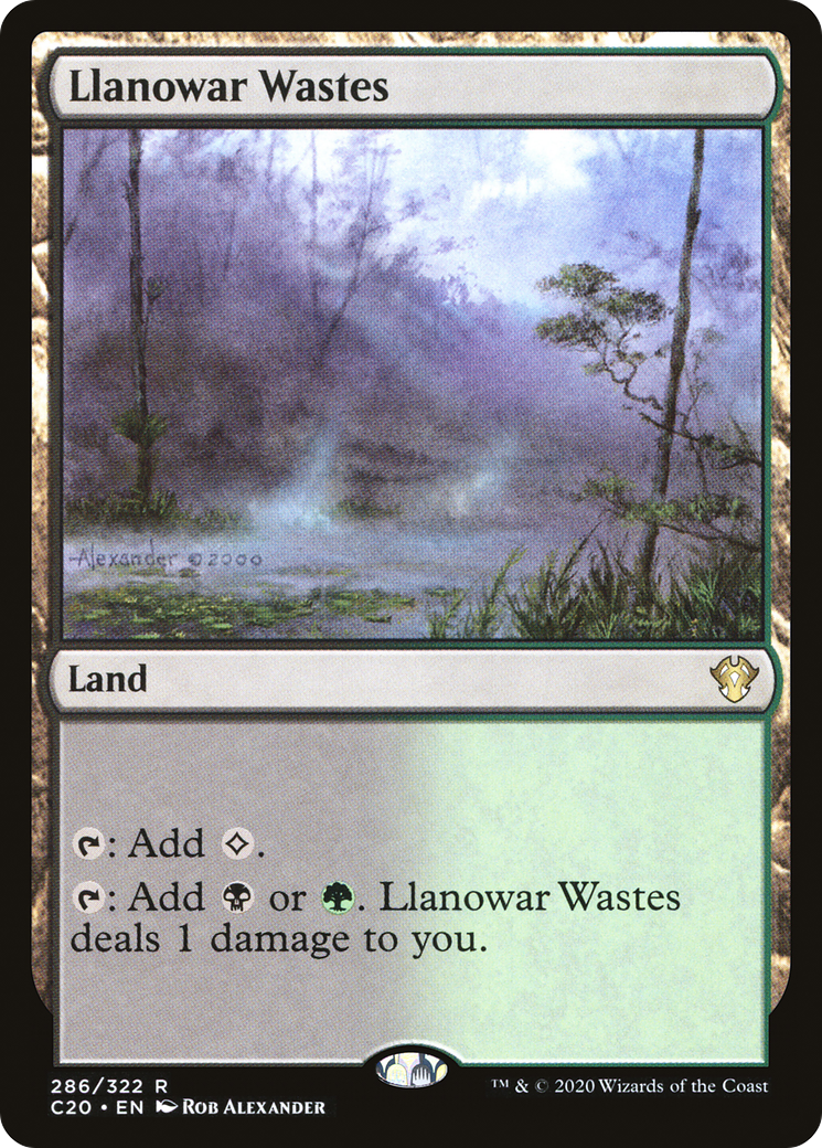 Llanowar Wastes [C20-286]