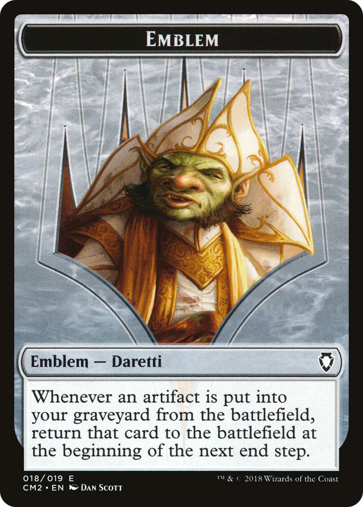 Daretti, Scrap Savant Emblem [TCM2-18]