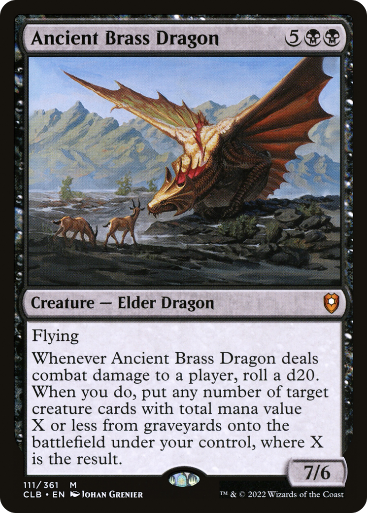 Ancient Brass Dragon [CLB-111]