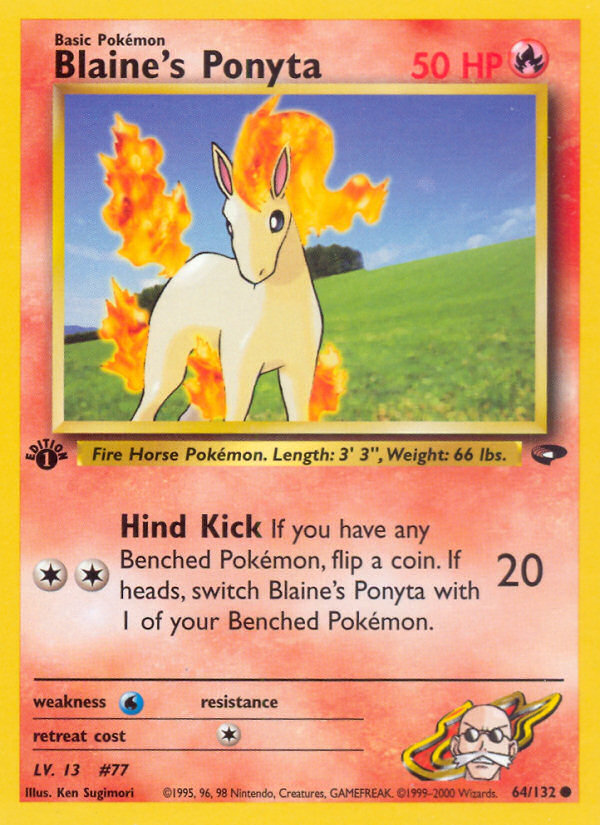 Blaine's Ponyta [GYM2-64]