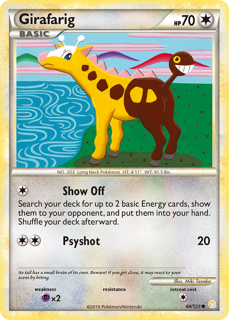 Girafarig [HGSS1-64]