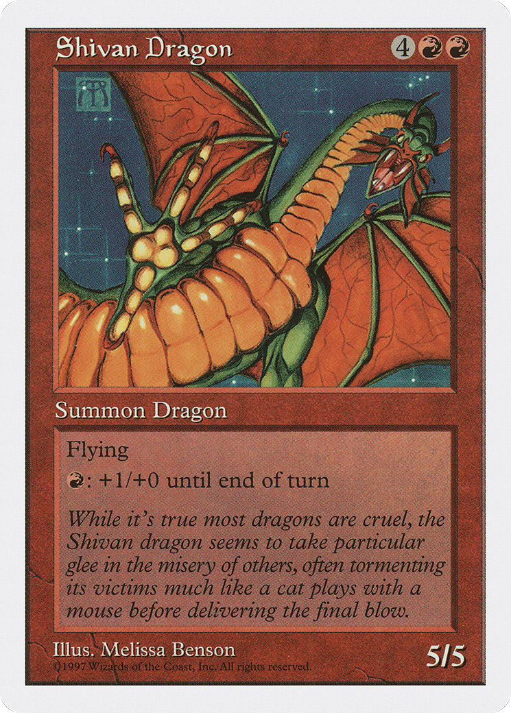 Shivan Dragon [5ED-267]