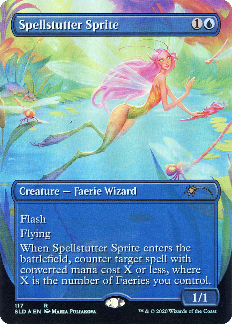 Spellstutter Sprite - Borderless - Full Art [SLD-117]