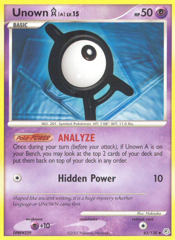 Unown [A] [DP1-65]