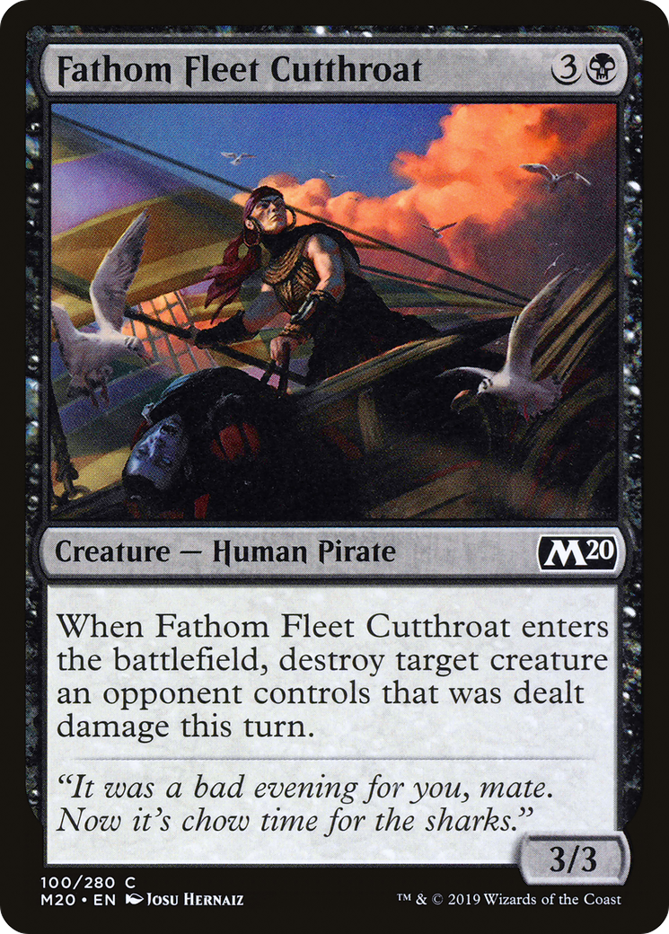 Fathom Fleet Cutthroat [M20-100]