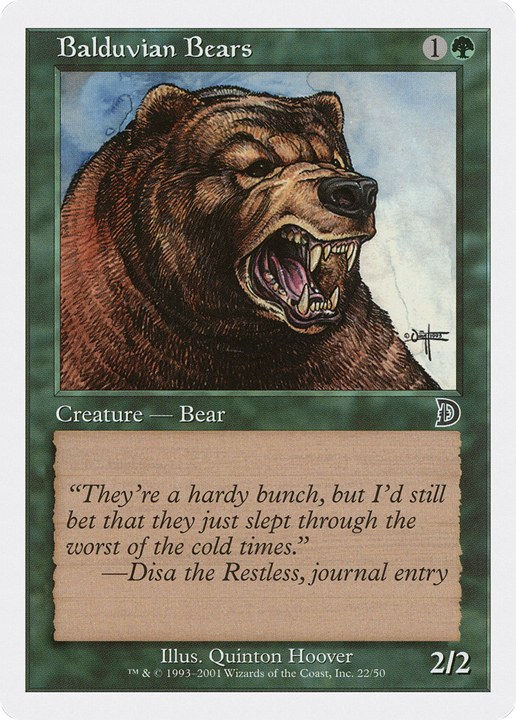 Balduvian Bears [DKM-22]