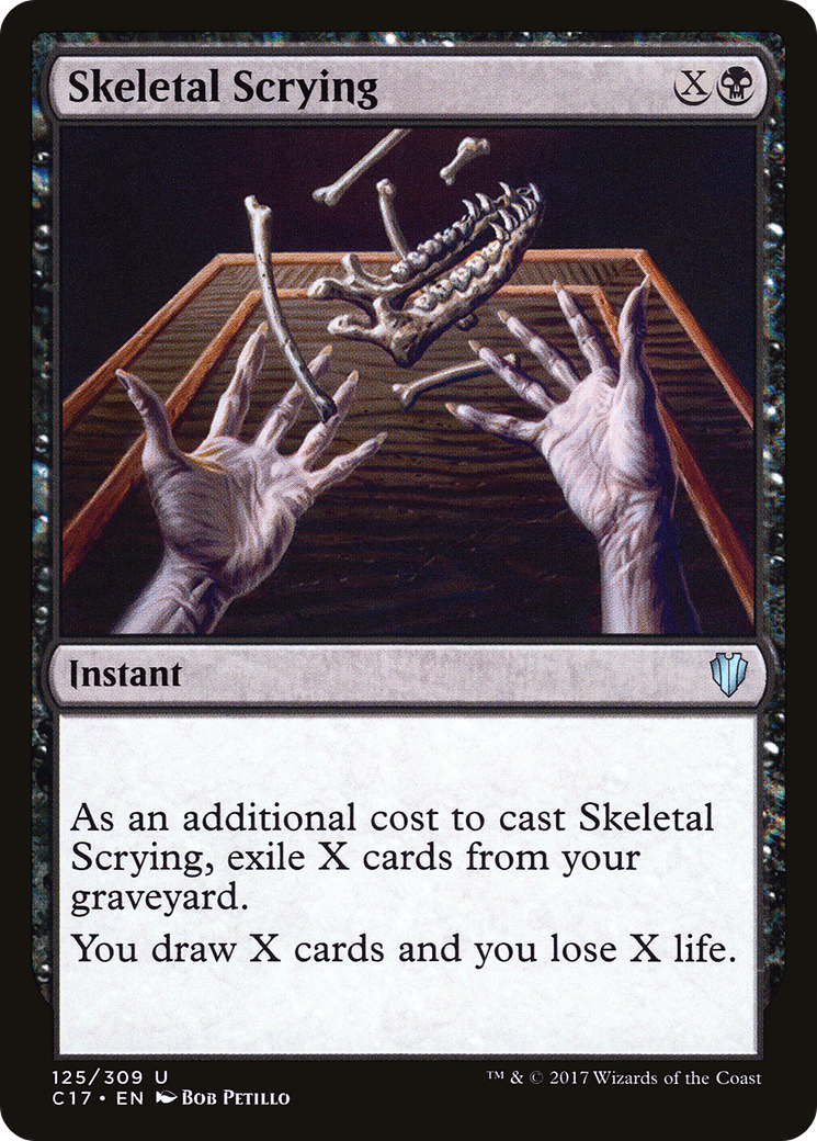 Skeletal Scrying [C17-125]