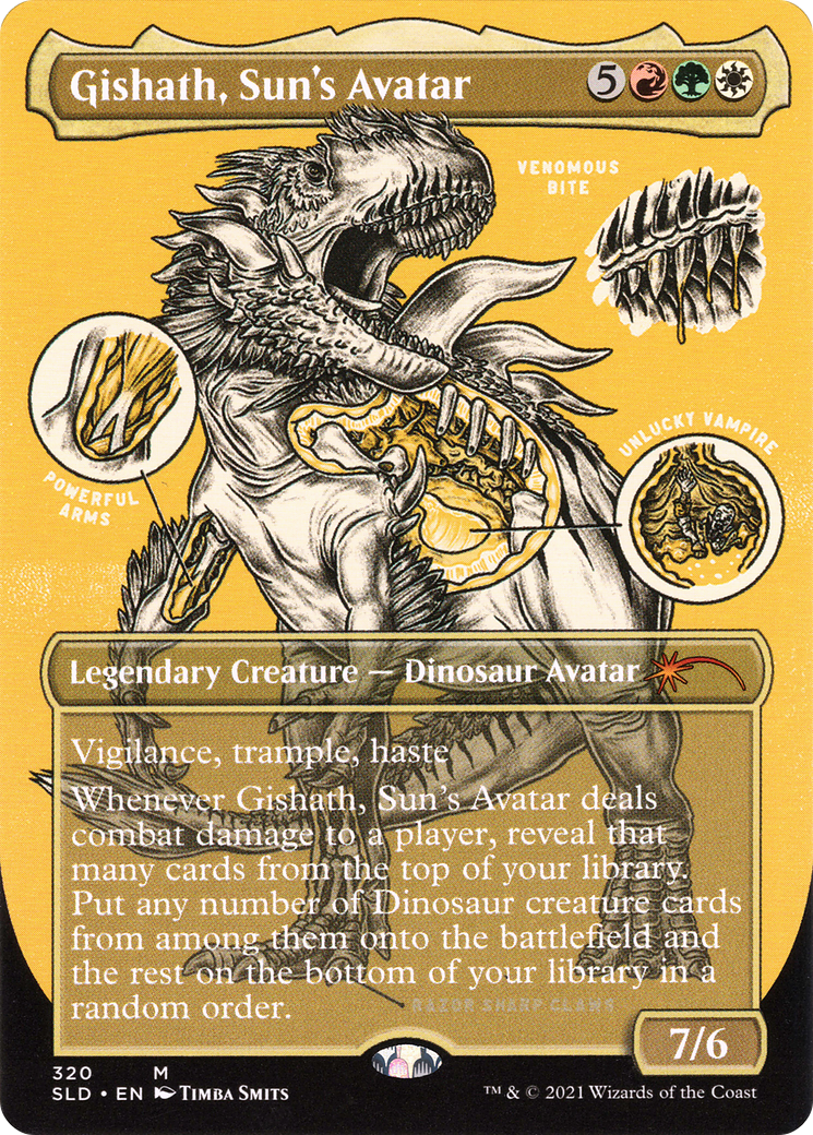 Gishath, Sun's Avatar - Borderless - Full Art [SLD-320]